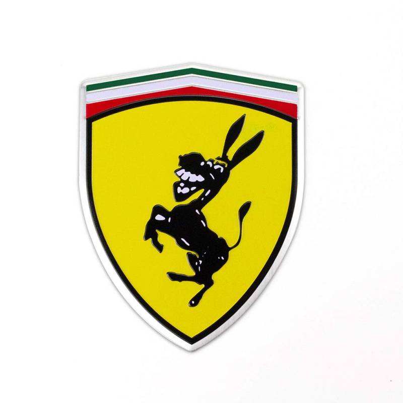 1 Paar Lustige Esel Schlange Hund Muster 11x13 cm Reflektierende Autoaufkleber Abdeckung Kompatibel für Ferrari von Pandiki