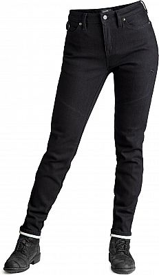 Pando Moto Kissaki Black, Jeans Damen - Schwarz - W26/L32 von Pando Moto