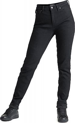 Pando Moto Kissaki Dyn 01, Jeans Damen - Schwarz - W28/L34 von Pando Moto