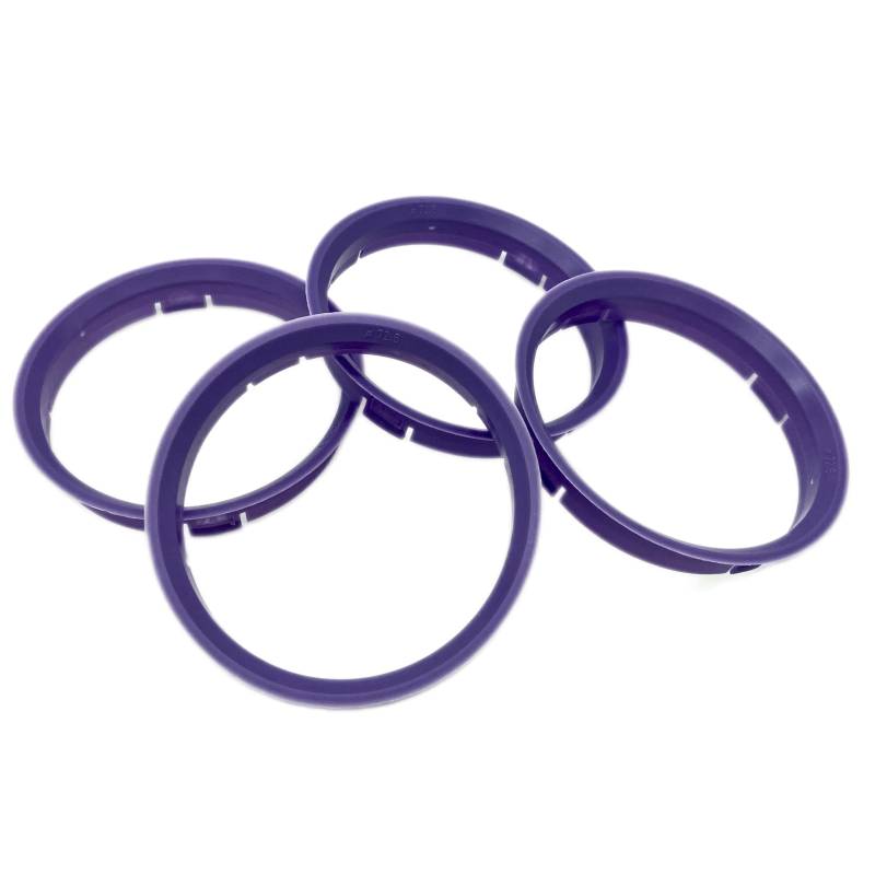 Pannenklöpper FZ 29 Zentrierringe 74,1 auf 72,6 4 Stück 74,1-72,6 mm lila Qualitätsware von Boppon