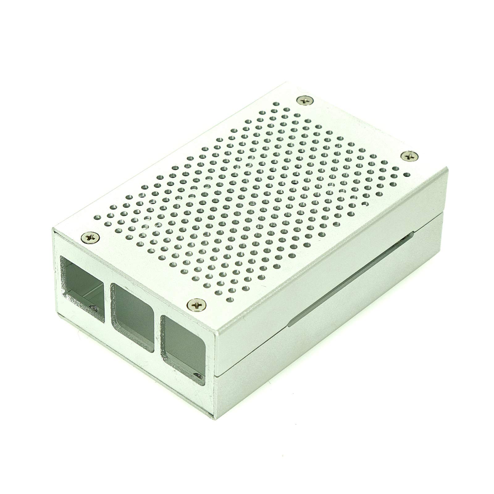 Aluminium-Gehäuse für Raspberry Pi Model B+ / Pi 2 / Pi 3 Aluminium-Gehäuse für Raspberry Pi Model B+ / Pi 2 / Pi 3 von Paradisetronic.com