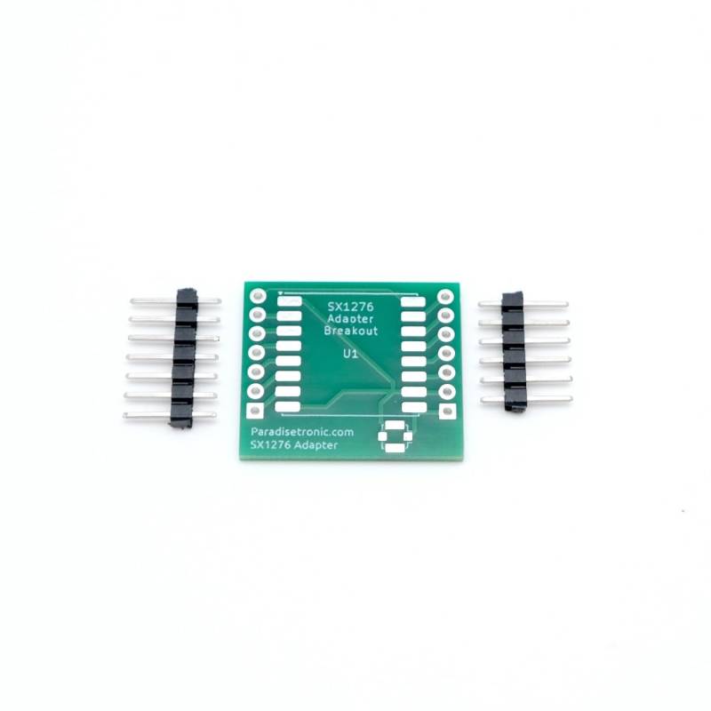 SX1276 Breakout Adapter mit Stiftleisten für Breadboards, LoRa Breakout Boards von Paradisetronic.com
