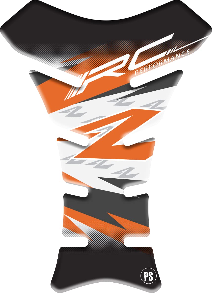 Paraserbatoio.it Tankpad aus Kunstharz, selbstklebend, 3D-Effekt, für Motorrad, kompatibel mit KTM rc grigio bianco VECTOR Paraserbatoio.it Tankpad aus Kunstharz, selbstklebend, 3D-Effekt, für Motorrad, kompatibel mit KTM rc grigio bianco VECTOR von Paraserbatoio.it