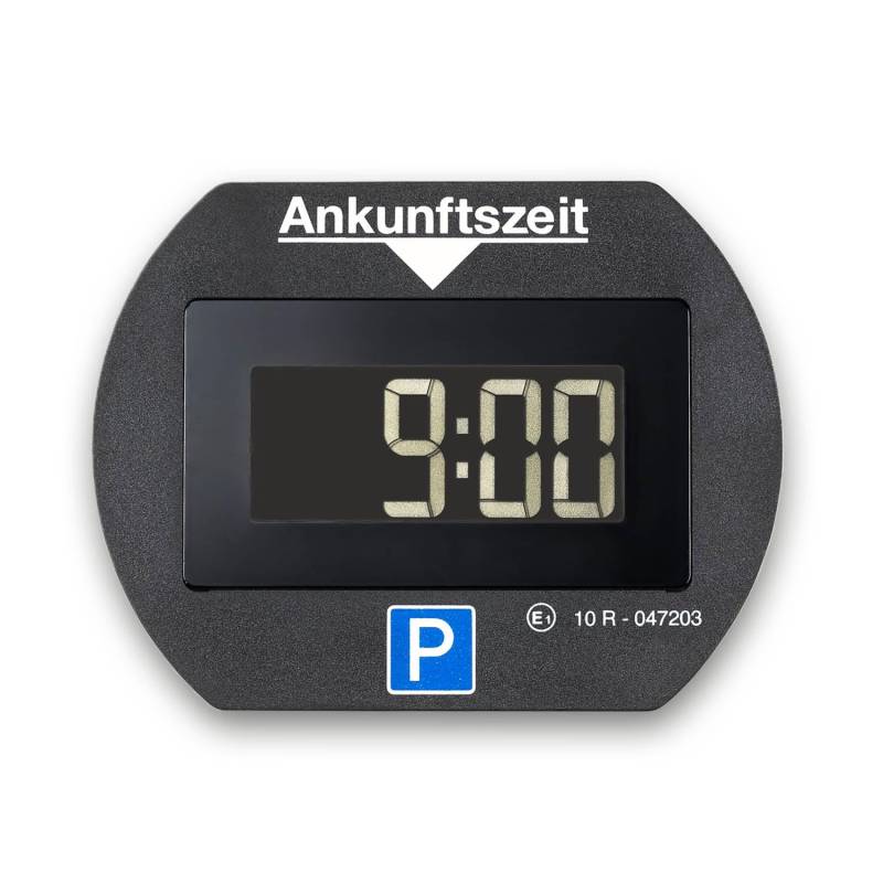 Needit elektronische Parkscheibe Park Lite I automatische Parkscheibe elektrisch mit Zulassung vom Kraftfahrt-Bundesamt I Digitale Parkuhr mit 2 Displays & vielen Funktionen, langlebig & zuverlässig von Needit