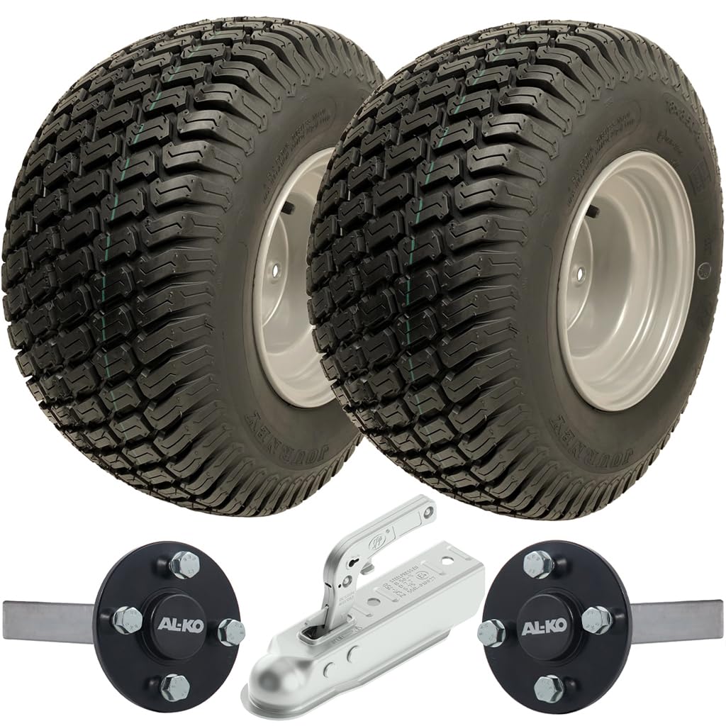 18 x 8,50-8 ATV Anhänger-Kit Wanda P332 Grasräder ALKO Achsen + Anhängerkupplung 750 kg 18 x 8,50-8 ATV Anhänger-Kit Wanda P332 Grasräder ALKO Achsen + Anhängerkupplung 750 kg von Parnells