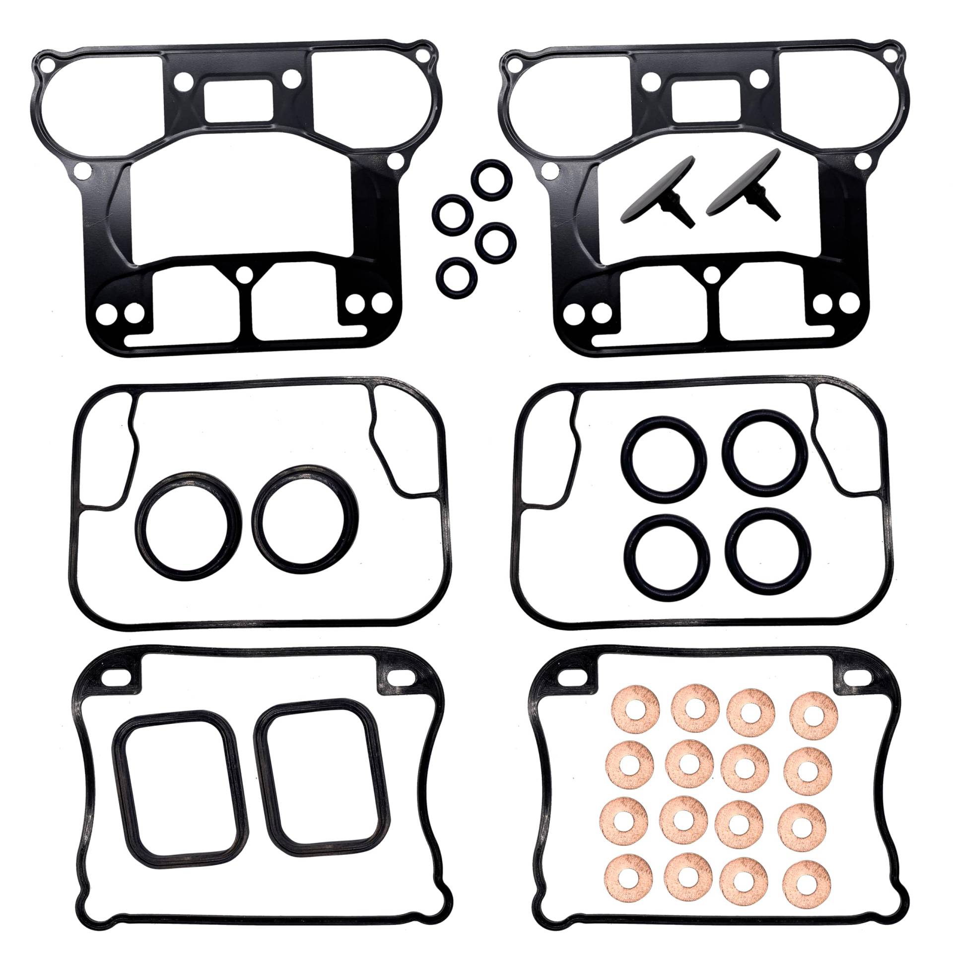 17030-91 Dichtungssatz für 1989-2003 Harley Sportster 883 Sportster 1200 XL883 Hugger Deluxe XLH883 XL1200 XLH1200 Sporty 17030-91 Dichtungssatz für 1989-2003 Harley Sportster 883 Sportster 1200 XL883 Hugger Deluxe XLH883 XL1200 XLH1200 Sporty von Partman