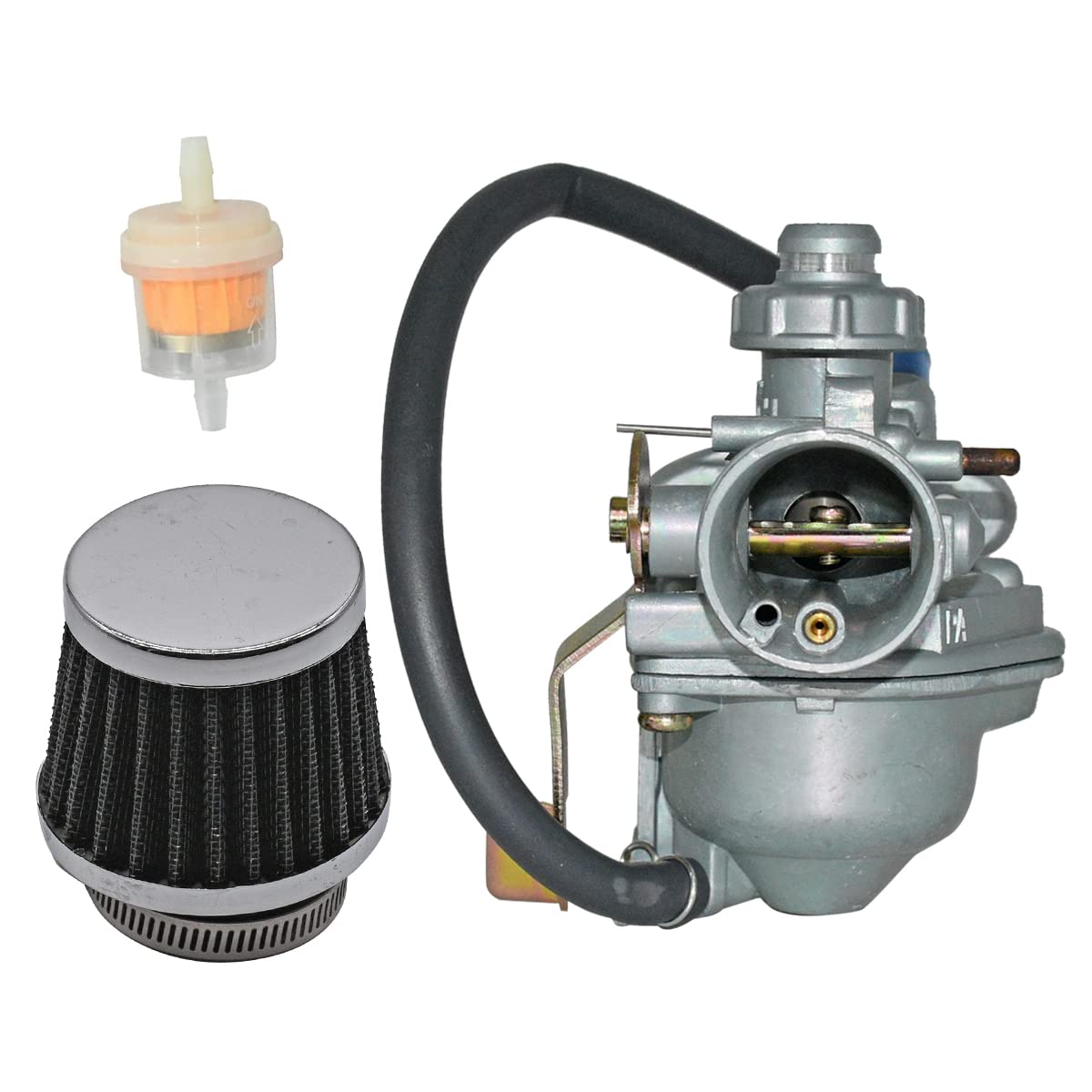 Partman Vergaser passend für Honda XR50R 2000–2003, Vergaser für Honda CRF50 2004–2005 #D92 mit Luftfilter, ersetzt 16100-GEL-702 Partman Vergaser passend für Honda XR50R 2000–2003, Vergaser für Honda CRF50 2004–2005 #D92 mit Luftfilter, ersetzt 16100-GEL-702 von Partman
