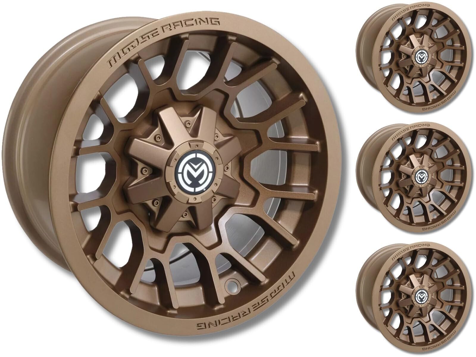 Moose Utility 12" ATV Felgen Satz 24X gold für QJMOTO SFA 600 ATV Moose Utility 12" ATV Felgen Satz 24X gold für QJMOTO SFA 600 ATV von Parts Europe
