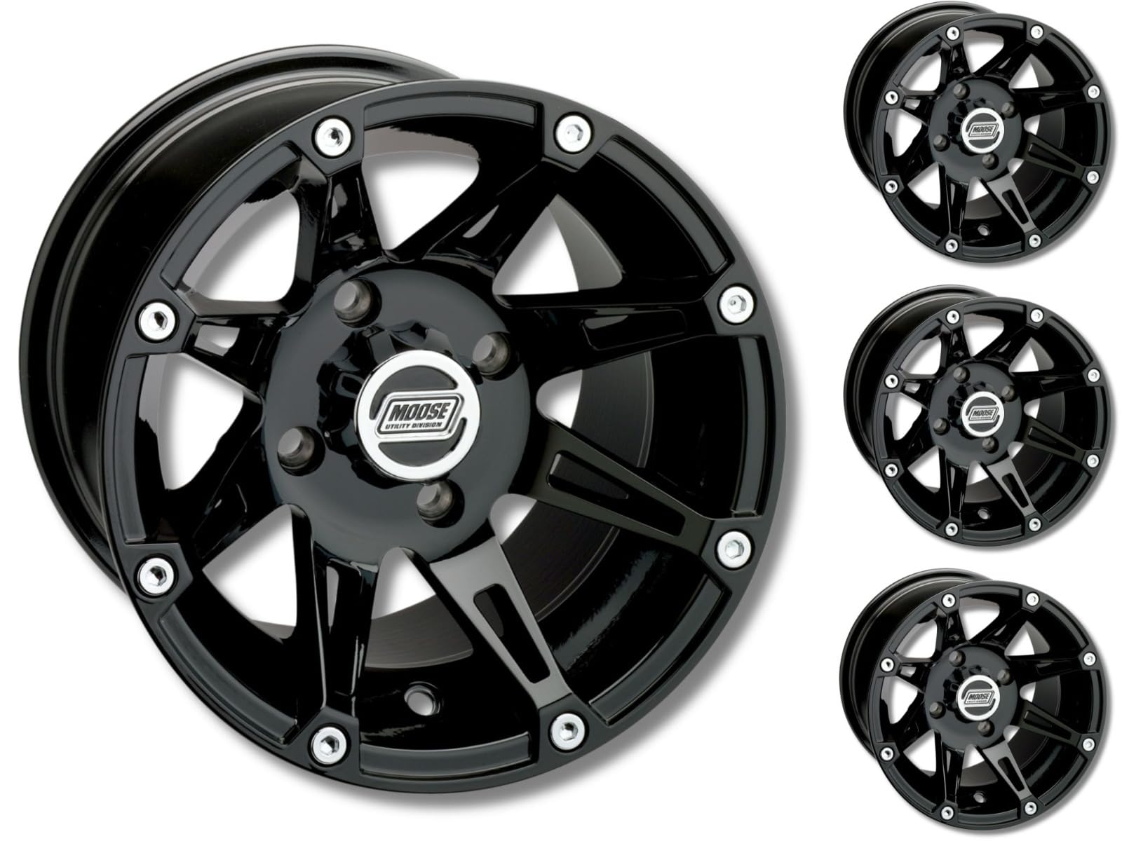 Moose Utility 12" ATV Felgen Satz 387x schwarz für QJMOTO SFA 600 ATV Moose Utility 12" ATV Felgen Satz 387x schwarz für QJMOTO SFA 600 ATV von Parts Europe