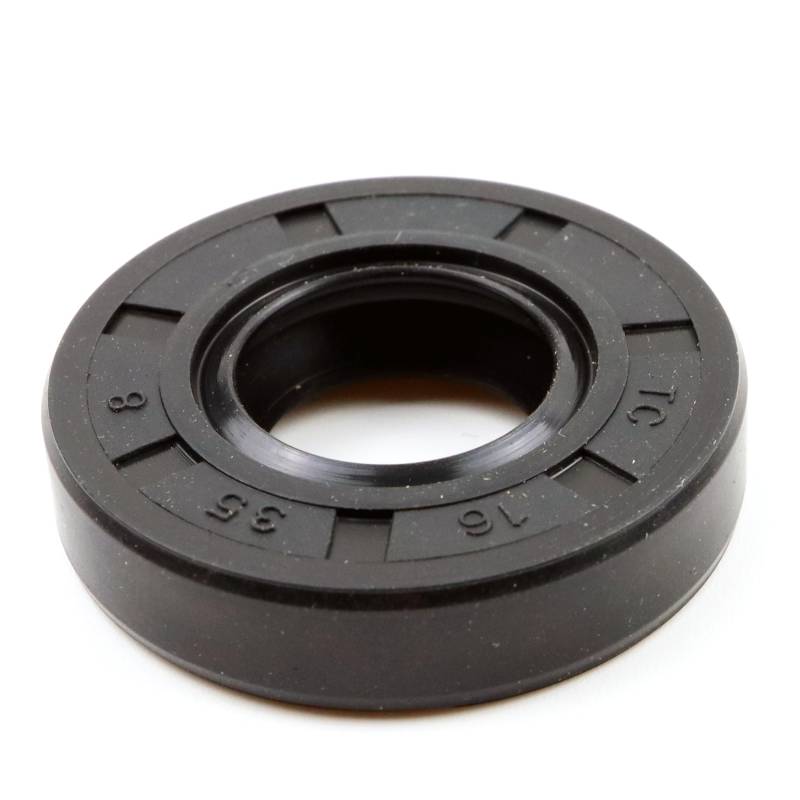 Parts and Parts Radialwellendichtring 16x35x8mm, AS/TC/BASL/WAS, DIN 3760 Simmerring, NBR 70, hitze & chemikalienbeständig, ideal für Motoren, Pumpen, Getriebe & industrielle Anwendungen von Parts and Parts