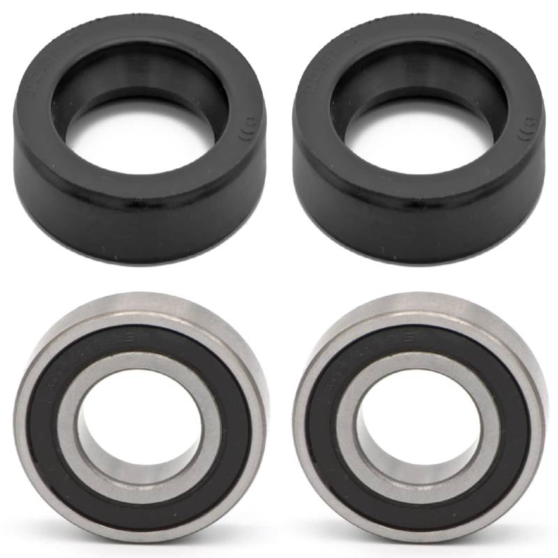 Parts and Parts Radlager vorne kompatibel mit Yamaha TT600E TT600R TT600RE TT600S WR250Z YZ125 YZ125D von Parts and Parts