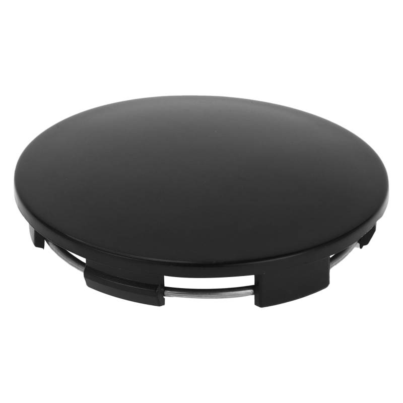 Partuto 1 Stk. 68mm 2,68" OD - Universal Auto Radnabenabdeckungen - Auto Radnabenabdeckungen Autozubehör Kratzfest Rostfrei - Strapazierfähiges Kunststoff Schwarz von Partuto