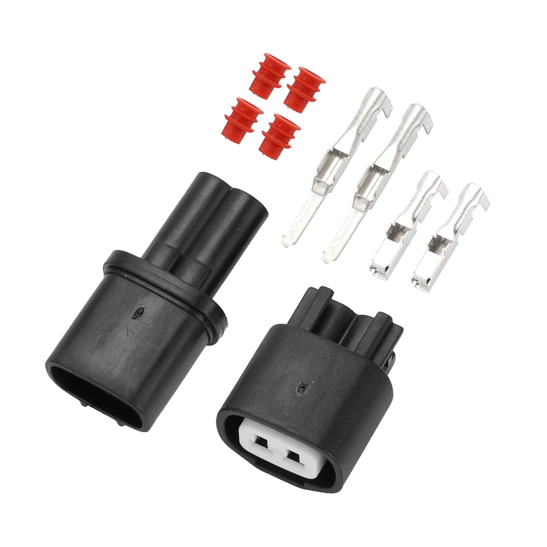 Partuto 2 Pin ABS Sensor Connector Stecker - Auto männlich weiblich Draht Terminal Stecker - für Toyota Kunststoff Schwarz - 1 Satz Partuto 2 Pin ABS Sensor Connector Stecker - Auto männlich weiblich Draht Terminal Stecker - für Toyota Kunststoff Schwarz - 1 Satz von Partuto