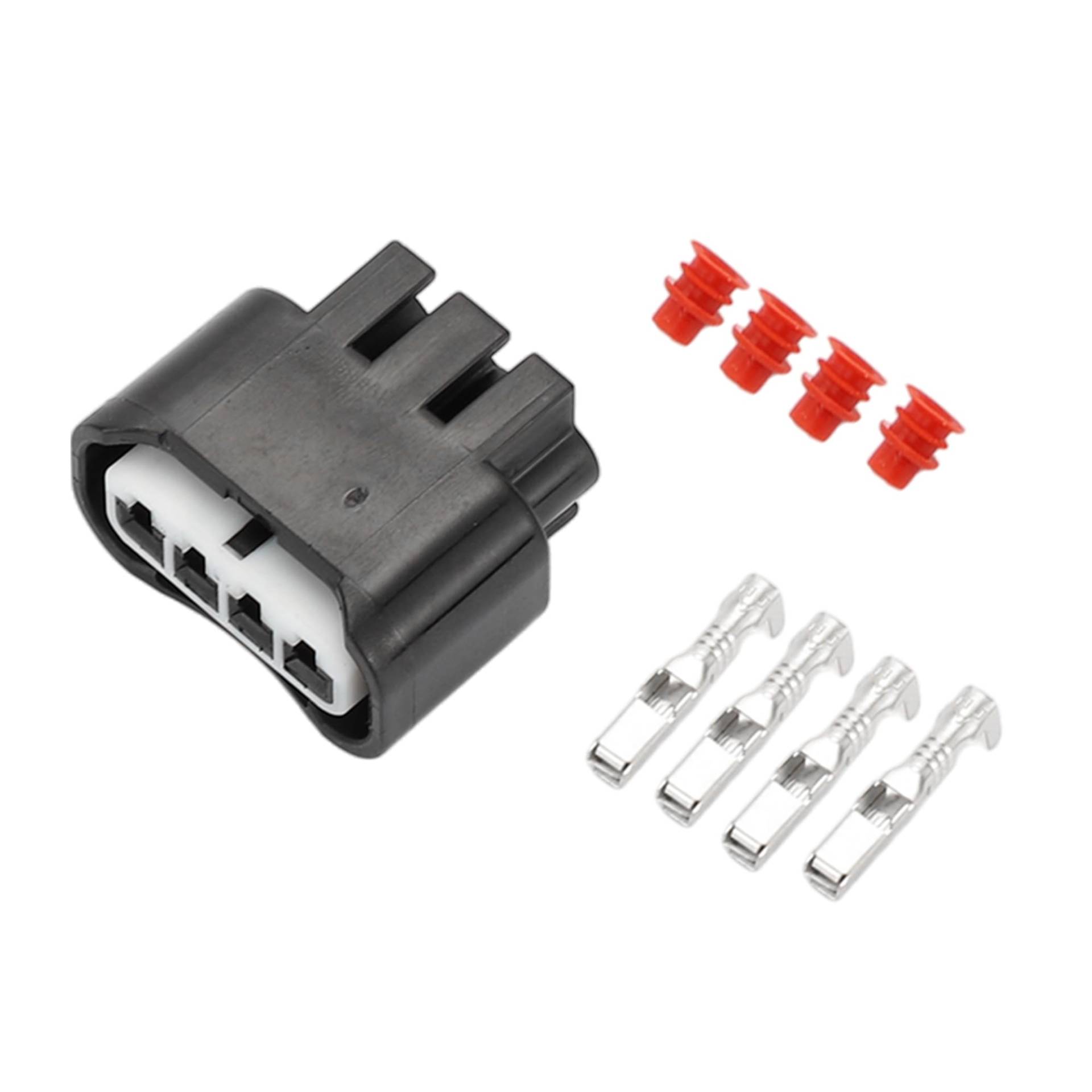 Partuto 4 Pin Zündspulenstecker Stecker Nr. 9098011885 - Auto-Weiblicher Drahtanschlussstecker - für Toyota Kunststoff Schwarz - 1 Satz. Partuto 4 Pin Zündspulenstecker Stecker Nr. 9098011885 - Auto-Weiblicher Drahtanschlussstecker - für Toyota Kunststoff Schwarz - 1 Satz. von Partuto