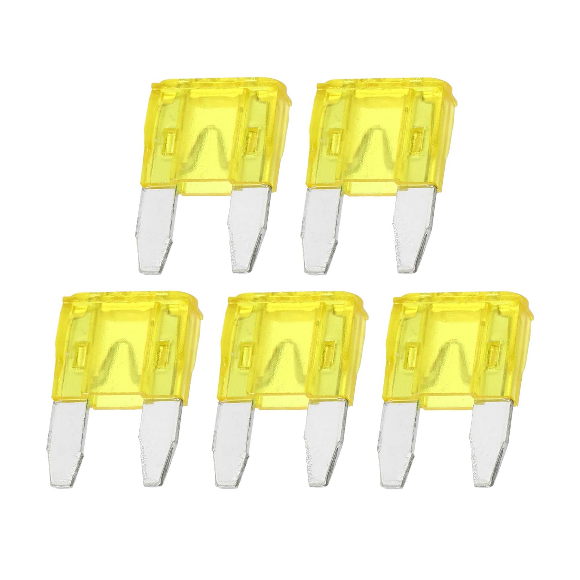 Partuto 5 Stück Mini 20AMP APM/ATM Universal Auto Sicherung Blade Style Sicherungen Kurzschlussschutz - Auto Boot LKW SUV Wohnmobil - Kunststoff Metall Gelb Partuto 5 Stück Mini 20AMP APM/ATM Universal Auto Sicherung Blade Style Sicherungen Kurzschlussschutz - Auto Boot LKW SUV Wohnmobil - Kunststoff Metall Gelb von Partuto