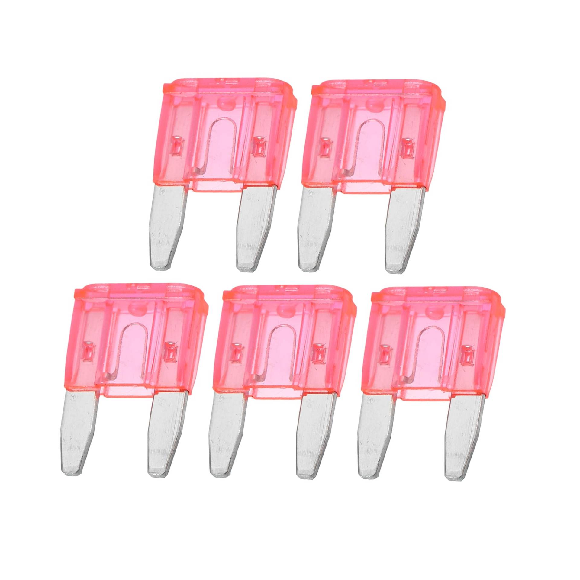 Partuto 5 Stück Mini 4AMP APM/ATM Universal Auto Sicherung Blade Style Sicherungen Kurzschlussschutz - Auto Boot LKW SUV Wohnmobil - Kunststoff Metall Pink Partuto 5 Stück Mini 4AMP APM/ATM Universal Auto Sicherung Blade Style Sicherungen Kurzschlussschutz - Auto Boot LKW SUV Wohnmobil - Kunststoff Metall Pink von Partuto