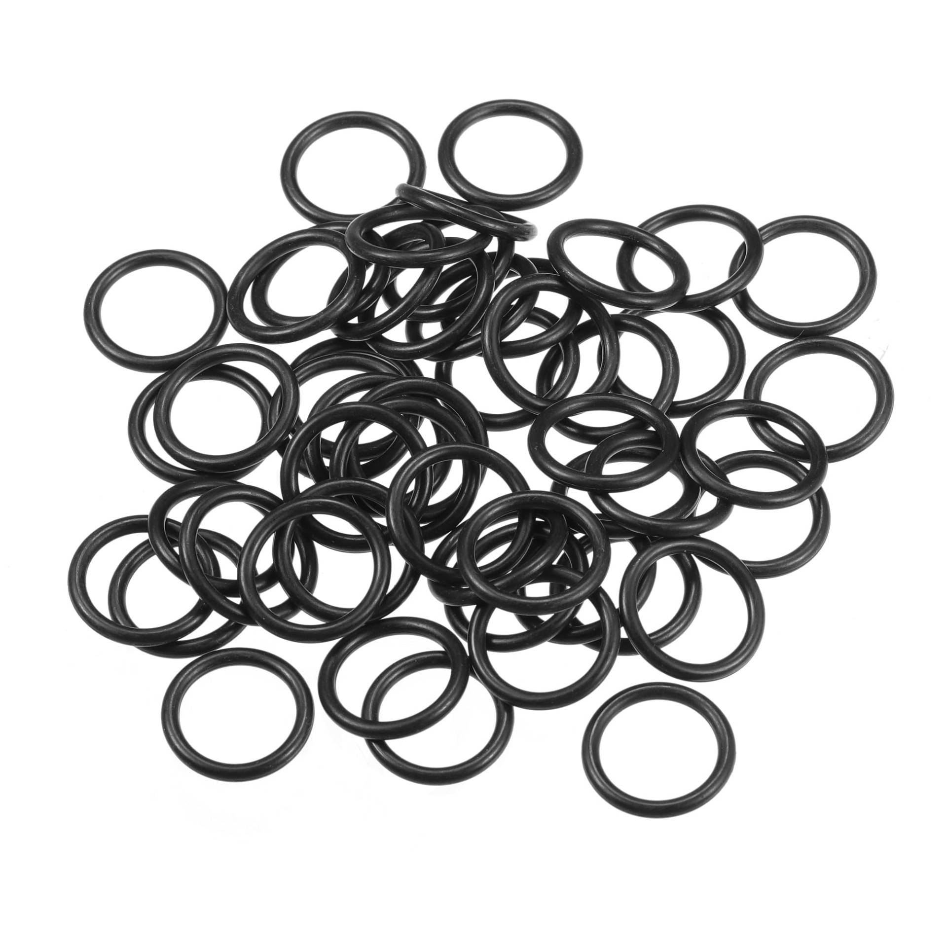 Partuto 50 Stück 13mm ID x 2mm CS Universal Auto O-Ring Dichtung - Auto - Wasserhahn Reparatur LKW SUV Anhänger Rohr Abdichtung Wasserdicht - NBR Gummi Schwarz Partuto 50 Stück 13mm ID x 2mm CS Universal Auto O-Ring Dichtung - Auto - Wasserhahn Reparatur LKW SUV Anhänger Rohr Abdichtung Wasserdicht - NBR Gummi Schwarz von Partuto