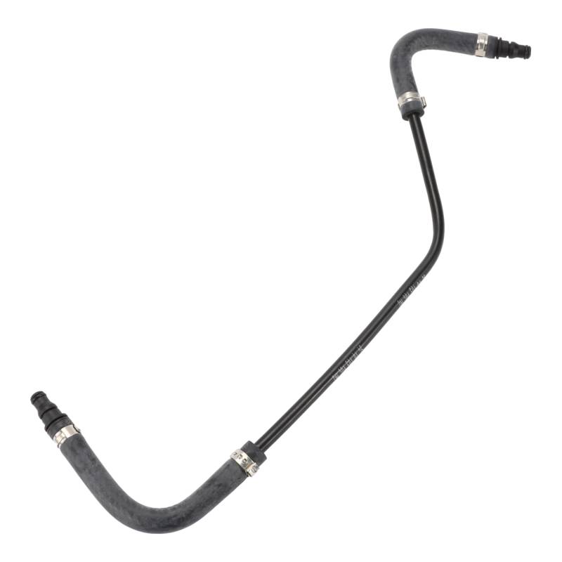 Partuto Expansionsbehälter-Entlüftungsrohr Nr. A2045010125 Motoranschluss-Wasserschlauch für Mercedes Benz C-Klasse W204 2007-2014 Gummi Schwarz Gute Abdichtung von Partuto