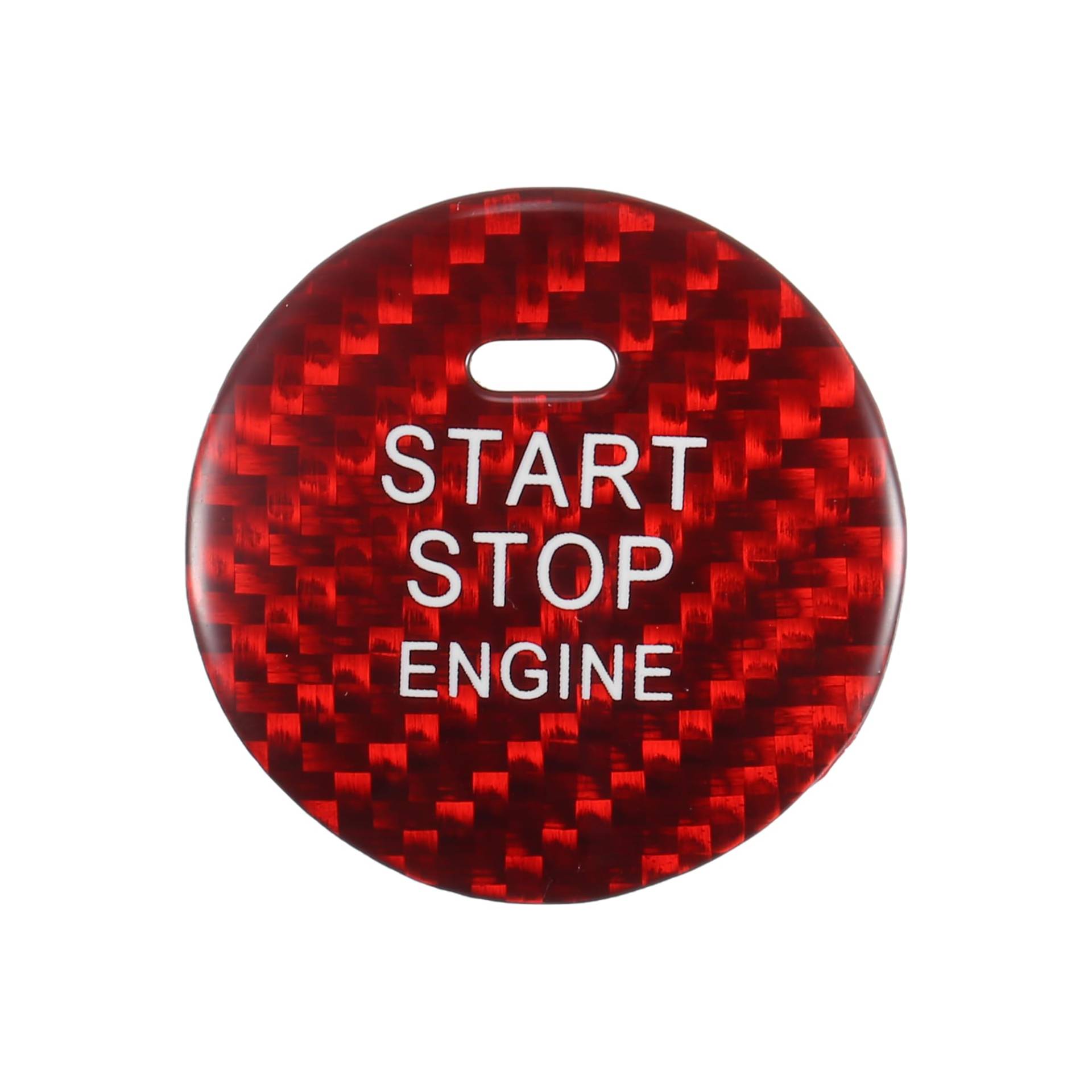 Partuto Motor Start Stop Knopf Abdeckung, Front Zündstarter Schalter Aufkleber für Mazda 3 Rot, 1 Stück Partuto Motor Start Stop Knopf Abdeckung, Front Zündstarter Schalter Aufkleber für Mazda 3 Rot, 1 Stück von Partuto