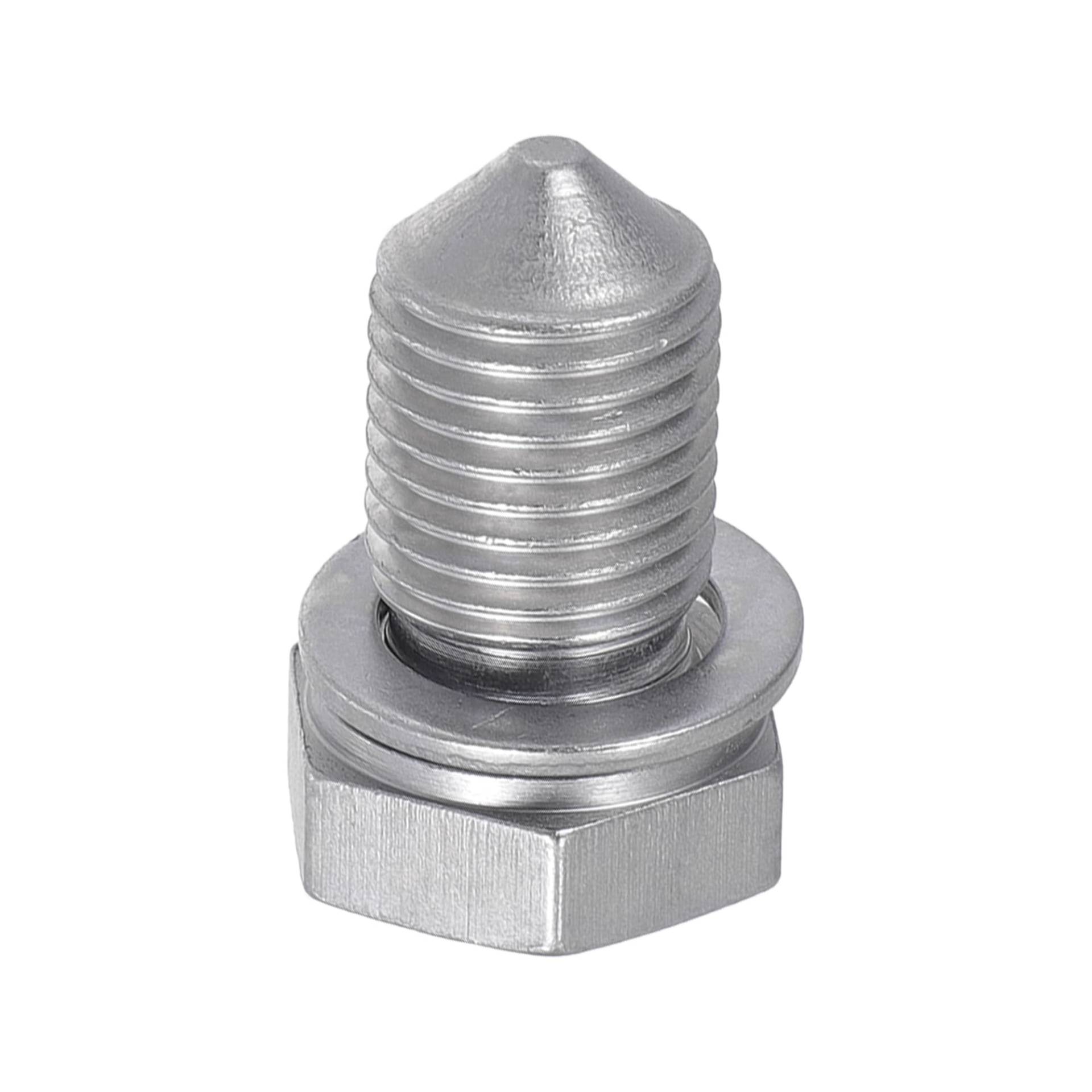 Partuto Ölablassschraube Pan Thread Repair No.N90813202 - Ölablassmutter Ölablassbolzen - für Audi A3 2006-2016 Metall Silberton - 1 Stk Partuto Ölablassschraube Pan Thread Repair No.N90813202 - Ölablassmutter Ölablassbolzen - für Audi A3 2006-2016 Metall Silberton - 1 Stk von Partuto