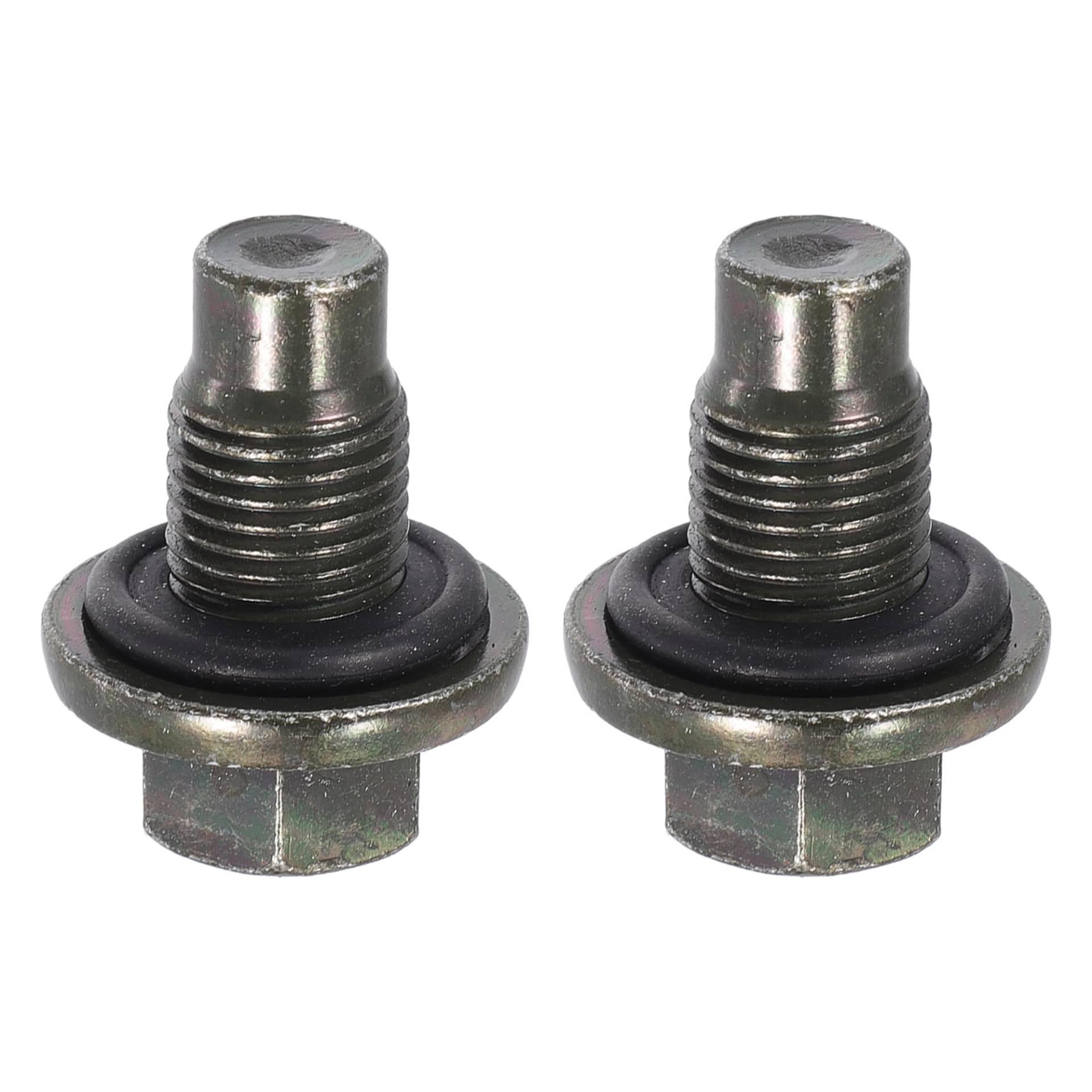 Partuto Ölablassschrauben-Pan-Gewindereparatur Nr. 1013938 - Ölablassmutter Ölablassbolzen - für Ford F150 Metall Bronze Ton - 2 Stück Partuto Ölablassschrauben-Pan-Gewindereparatur Nr. 1013938 - Ölablassmutter Ölablassbolzen - für Ford F150 Metall Bronze Ton - 2 Stück von Partuto