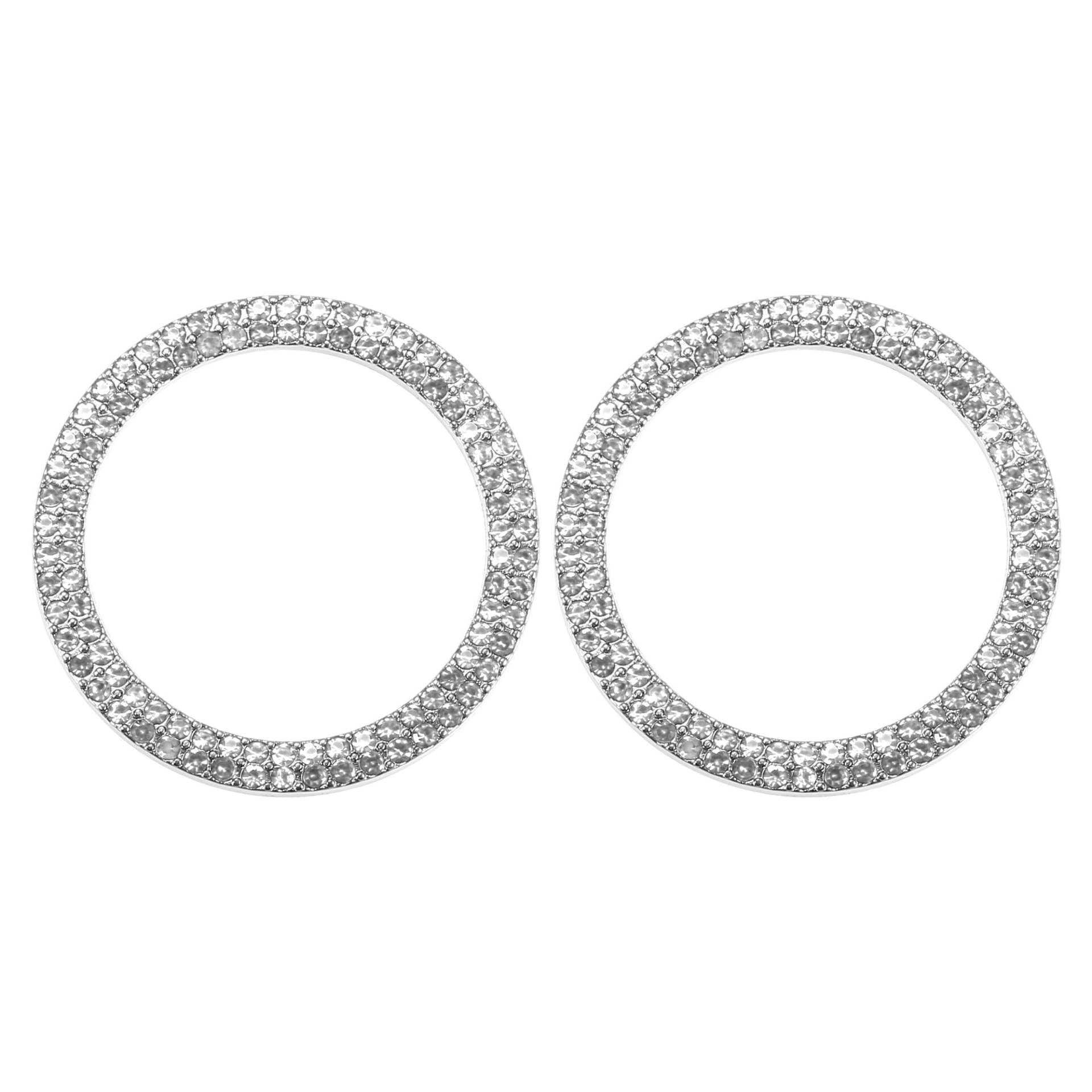 Partuto Universaler Bling Auto Motor Start Stop Knopf Abdeckung, Ein-Klick Startknopf Ring Aufkleber Faux Kristall Strass Zündknopf Verzierung Weiß, 2 Stück Partuto Universaler Bling Auto Motor Start Stop Knopf Abdeckung, Ein-Klick Startknopf Ring Aufkleber Faux Kristall Strass Zündknopf Verzierung Weiß, 2 Stück von Partuto