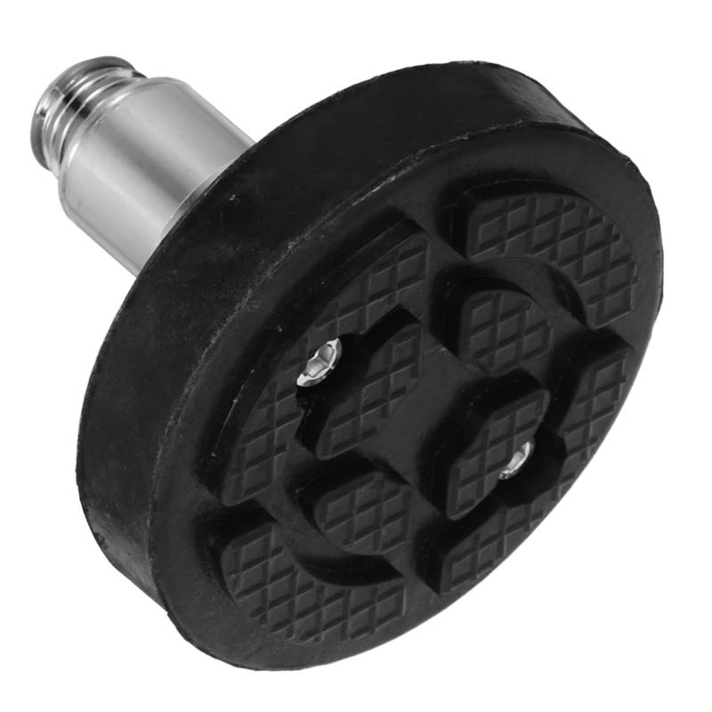PartyKindom Automobil Lift -zubehör Garagen-autoaufzug Jack-Lift-pad Jack-pad Bodenheberauflage Teile Für Autohebebühnen Runde Hebepolster Black Gummi von PartyKindom
