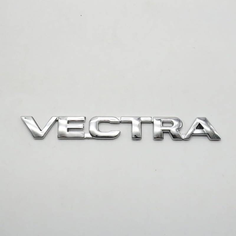 3D Metall Embleme Sticker Auto Körper KofferraumtüR Chrom Abzeichen Dekoration für Vectra ufkleber Logo von PartyUnix