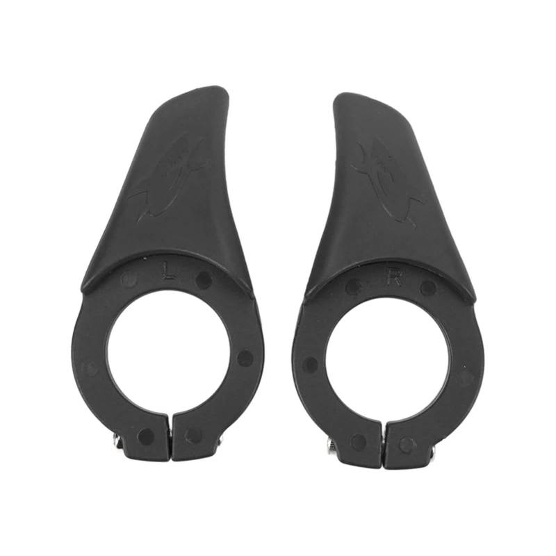 Lenker-Daumenstütze, eingebauter Stützgriff Fahrrad-Hilfslenker für 22,2-mm-Lenker Schwarz von Pasamer
