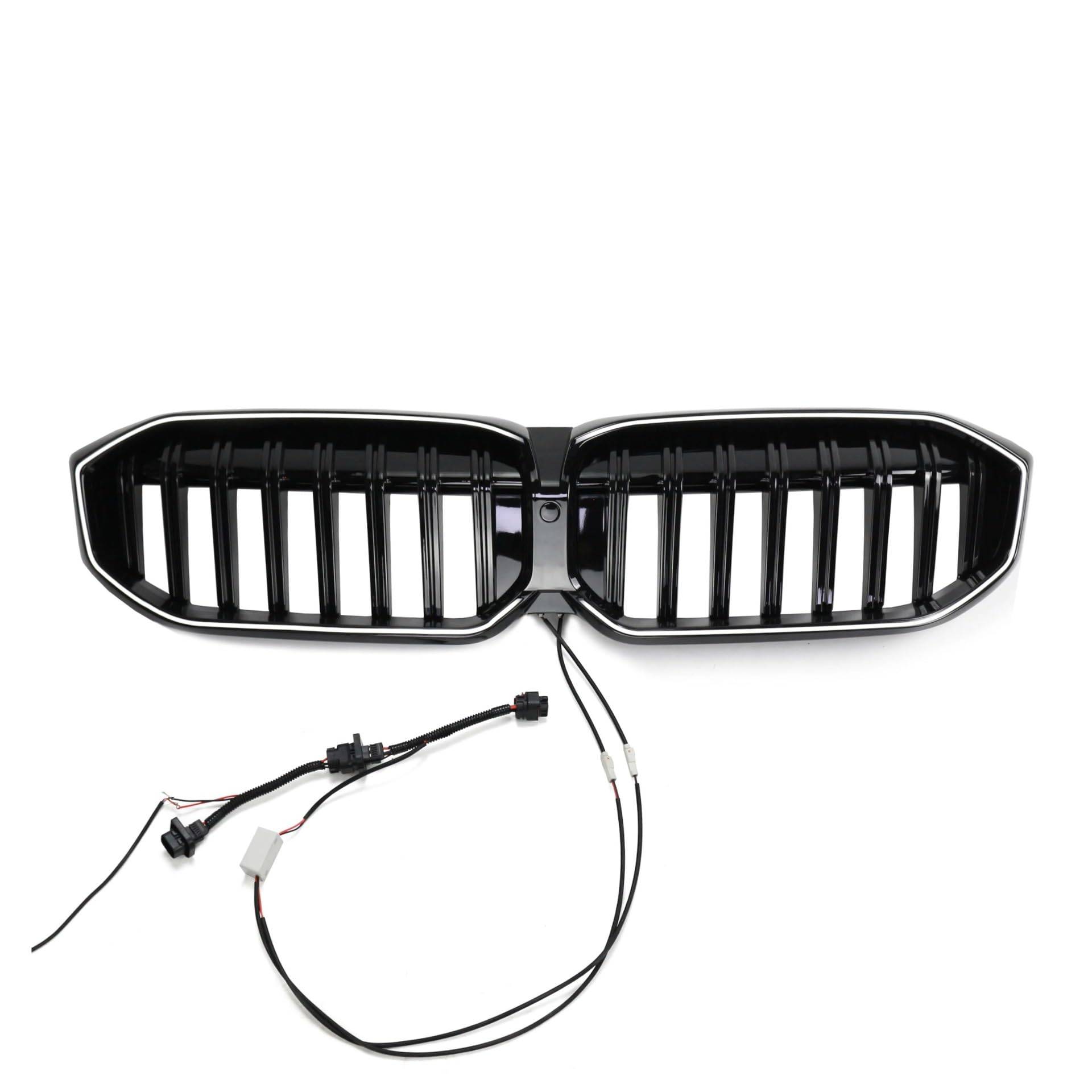 Auto Front Grill für BMW 3 Series E46 2002-2004, Staubdicht Wasserdicht Sport Front Gitter Kühler Auto Zubehör Auto Front Grill für BMW 3 Series E46 2002-2004, Staubdicht Wasserdicht Sport Front Gitter Kühler Auto Zubehör von Passion88