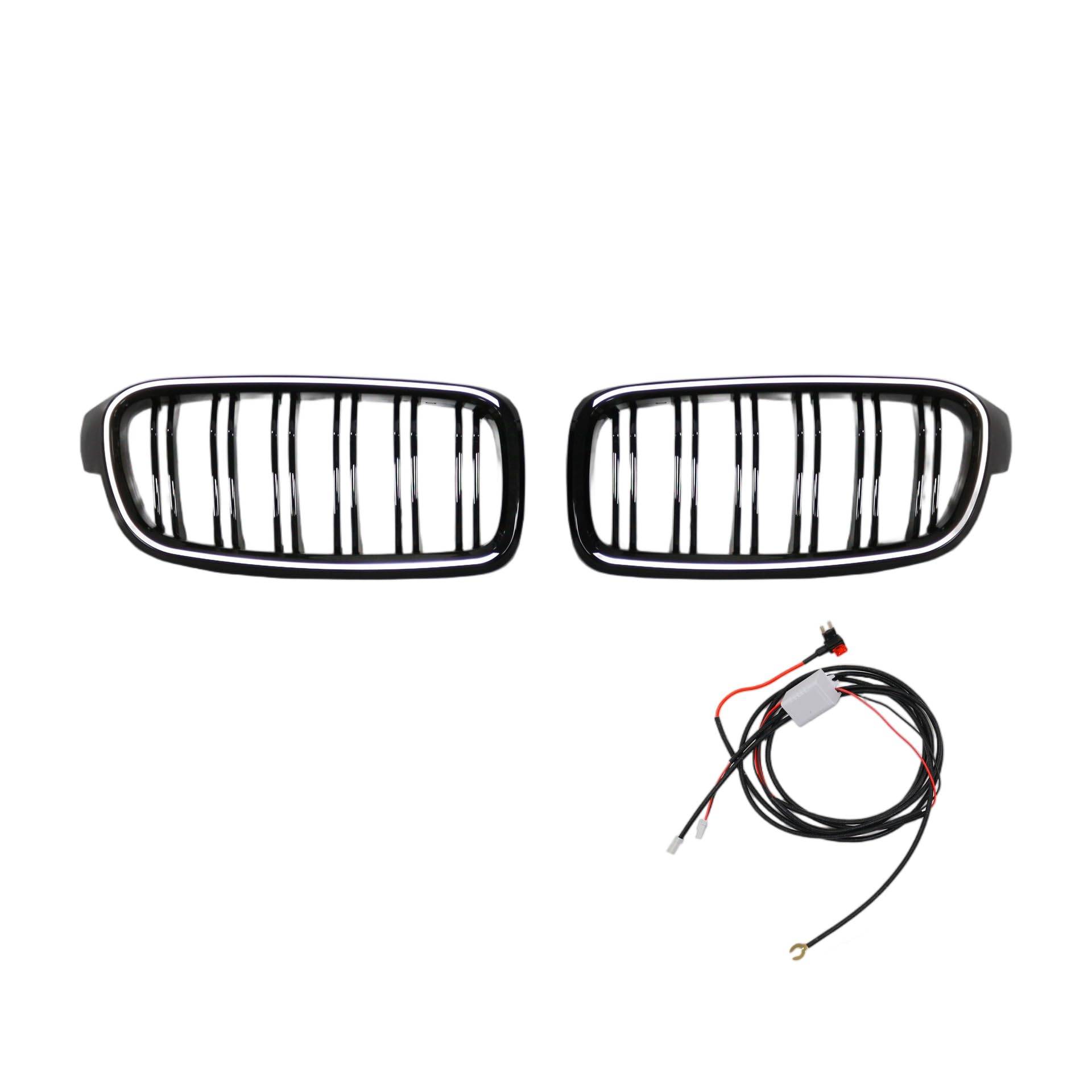 Auto Front Grill für BMW 3 Series F30/F35 2012-2019, Staubdicht Wasserdicht Sport Front Gitter Kühler Auto Zubehör Auto Front Grill für BMW 3 Series F30/F35 2012-2019, Staubdicht Wasserdicht Sport Front Gitter Kühler Auto Zubehör von Passion88