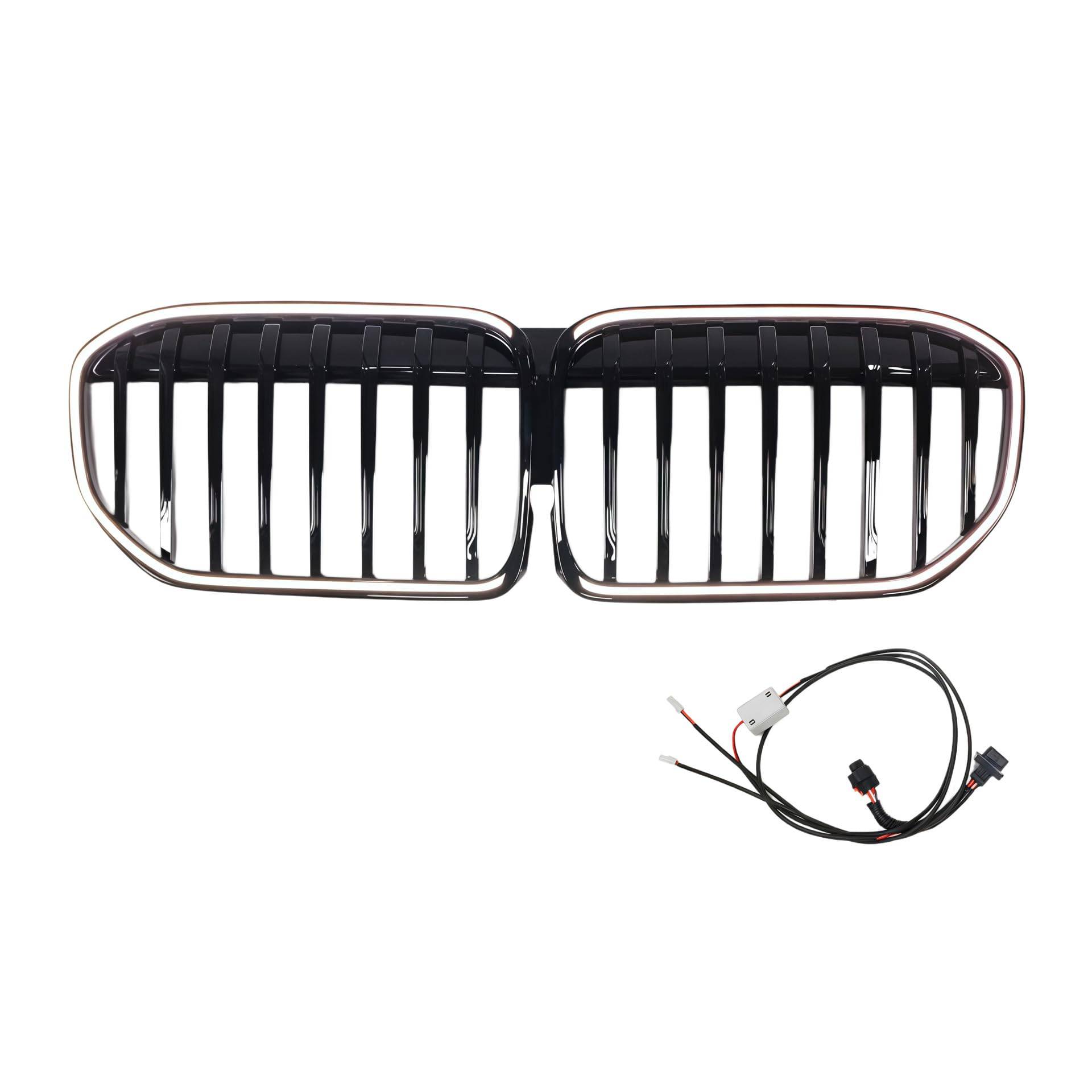 Auto Front Grill für BMW 7 Series G11/G12 2019-2022, Staubdicht Wasserdicht Sport Front Gitter Kühler Auto Zubehör Auto Front Grill für BMW 7 Series G11/G12 2019-2022, Staubdicht Wasserdicht Sport Front Gitter Kühler Auto Zubehör von Passion88