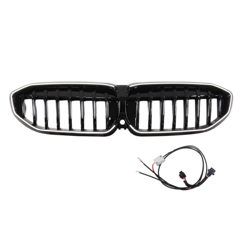 Passion88 Auto Front Grill für BMW 3 Series 2019-2022, Staubdicht Wasserdicht Sport Front Gitter Kühler Auto Zubehör von Passion88