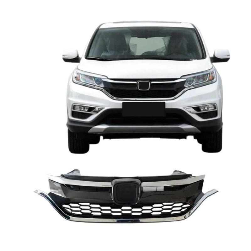 Passion88 Auto Front Grill für CRV 2015+, Staubdicht Wasserdicht Sport Front Gitter Kühler Auto Zubehör von Passion88