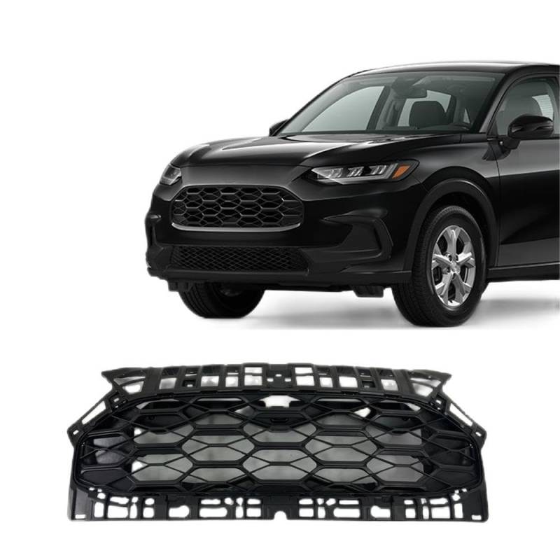 Passion88 Auto Front Grill für Vezel 2023+, Staubdicht Wasserdicht Sport Front Gitter Kühler Auto Zubehör von Passion88