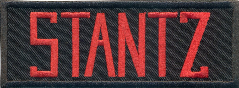 Ghostbusters Nametag Namensschild Stantz Uniform Kostüm Aufnäher Abzeichen von Patch