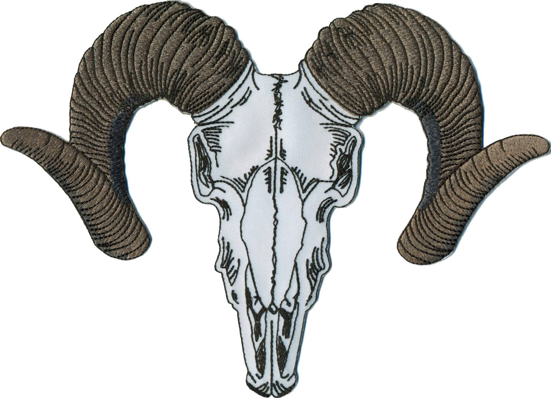 Goat Ziegenkopf Gamskopf Totenkopf Death Metal Aufnäher Abzeichen BACKPATCH Goat Ziegenkopf Gamskopf Totenkopf Death Metal Aufnäher Abzeichen BACKPATCH von Patch