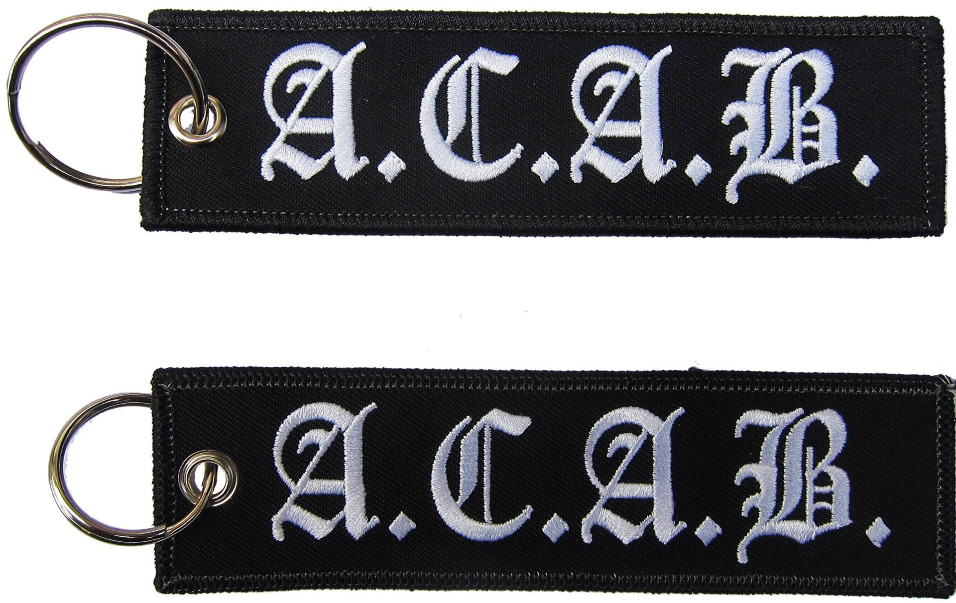 Patch ACAB All Cops Are My Best Friends Ultras Aufnäher gestickter Schlüsselanhänger Keychain Patch ACAB All Cops Are My Best Friends Ultras Aufnäher gestickter Schlüsselanhänger Keychain von Patch