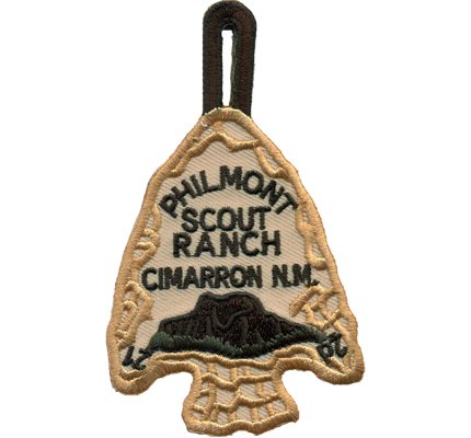Patch Philmont Scout Ranch Cimarron NM Pfadfinder Speerspitze Aufnäher Abzeichen von Patch