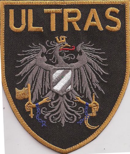 Ultras Anti Polizei Österreich, Funpatch, Staatsadler Hooligans Aufnäher Abzeichen von Patch