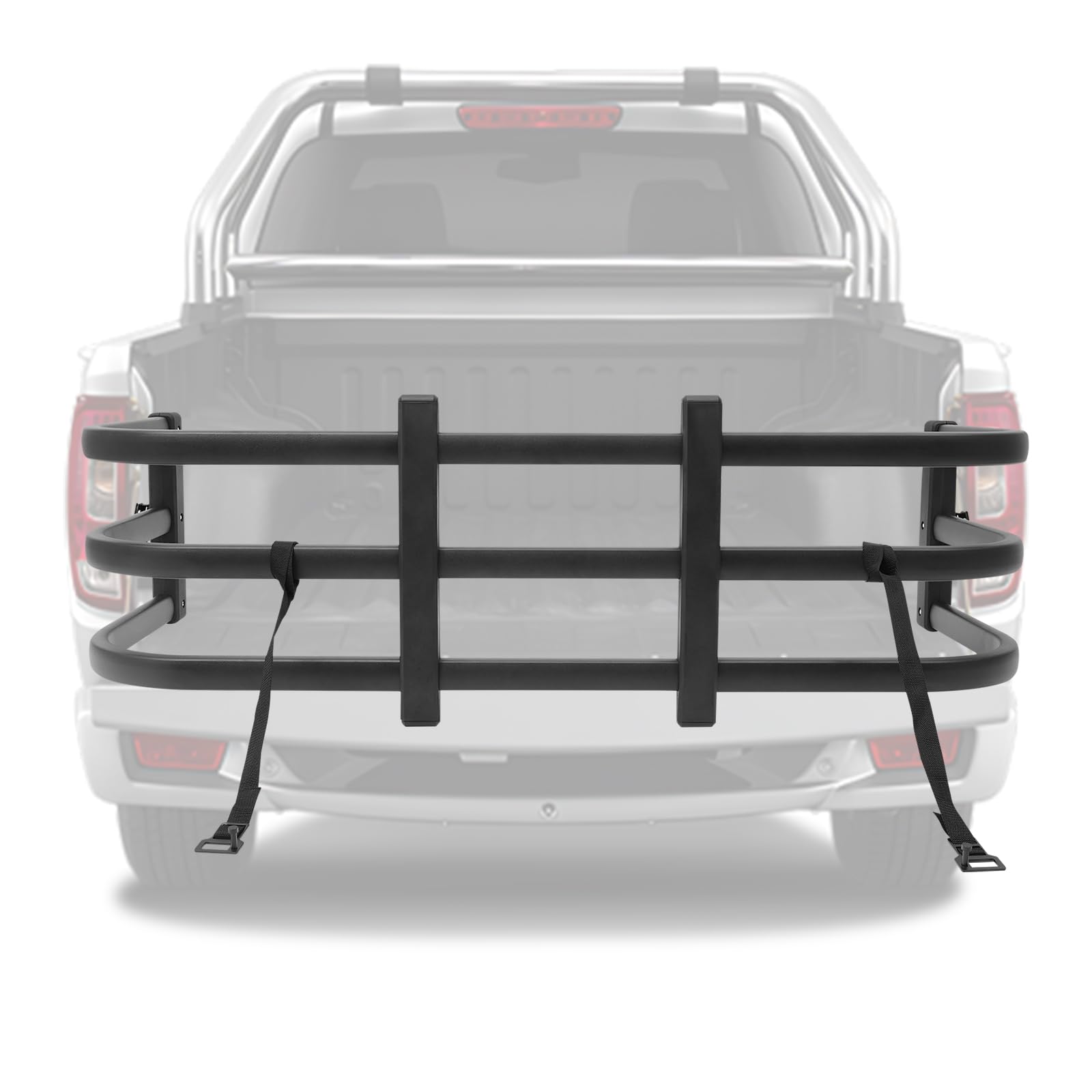 Ladeflächenverlängerung mit 180° Drehung Laderaum Verlängerung,Ladeflächenteiler aus Aluminium Bed Extender Verstellbare Länge 122-155cm LKW-Bett-Verlängerung mit zwei Befestigungsgurten Pickup Bed Ex Ladeflächenverlängerung mit 180° Drehung Laderaum Verlängerung,Ladeflächenteiler aus Aluminium Bed Extender Verstellbare Länge 122-155cm LKW-Bett-Verlängerung mit zwei Befestigungsgurten Pickup Bed Ex von PattenlLevi