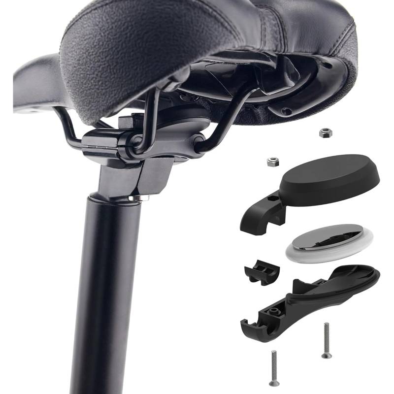 Airtag Halterung Fahrrad, Airtag Fahrrad Versteck, Gelten Für Apple AirTag, 8 Mm Dicke ABS Plastik Halterung Mit Installationswerkzeug, Ideal Für Pendler Und Fahrradfahrer In Hochrisikobereichen von Pcone Kon