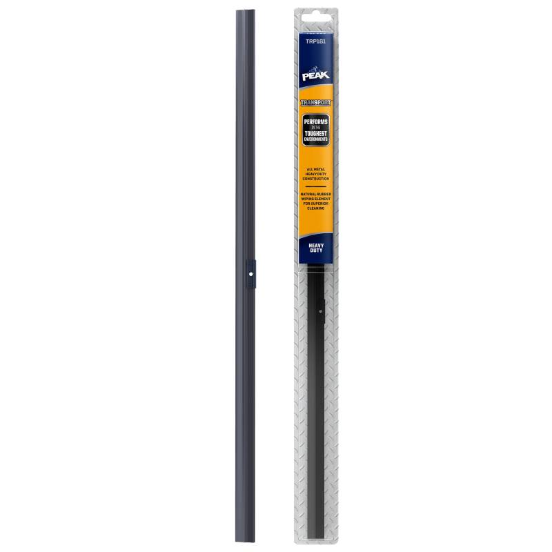 PEAK Transport 40,6 cm robustes, flaches Scheibenwischerblatt, langlebiges Metall-Wischerblatt, Ersatz für LKW, Wohnmobile und Busse von Peak