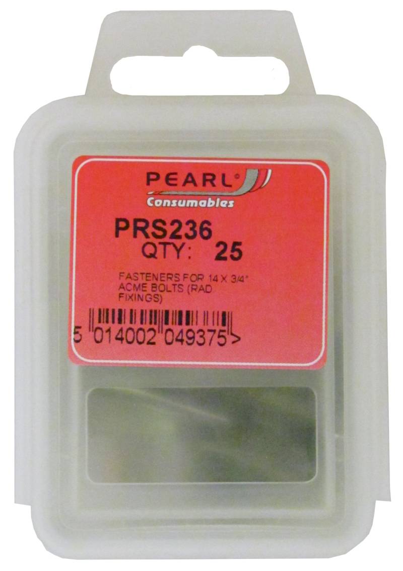 Pearl PRS236 Clips, J-förmig, Nr. 14, 25 Stück von Pearl