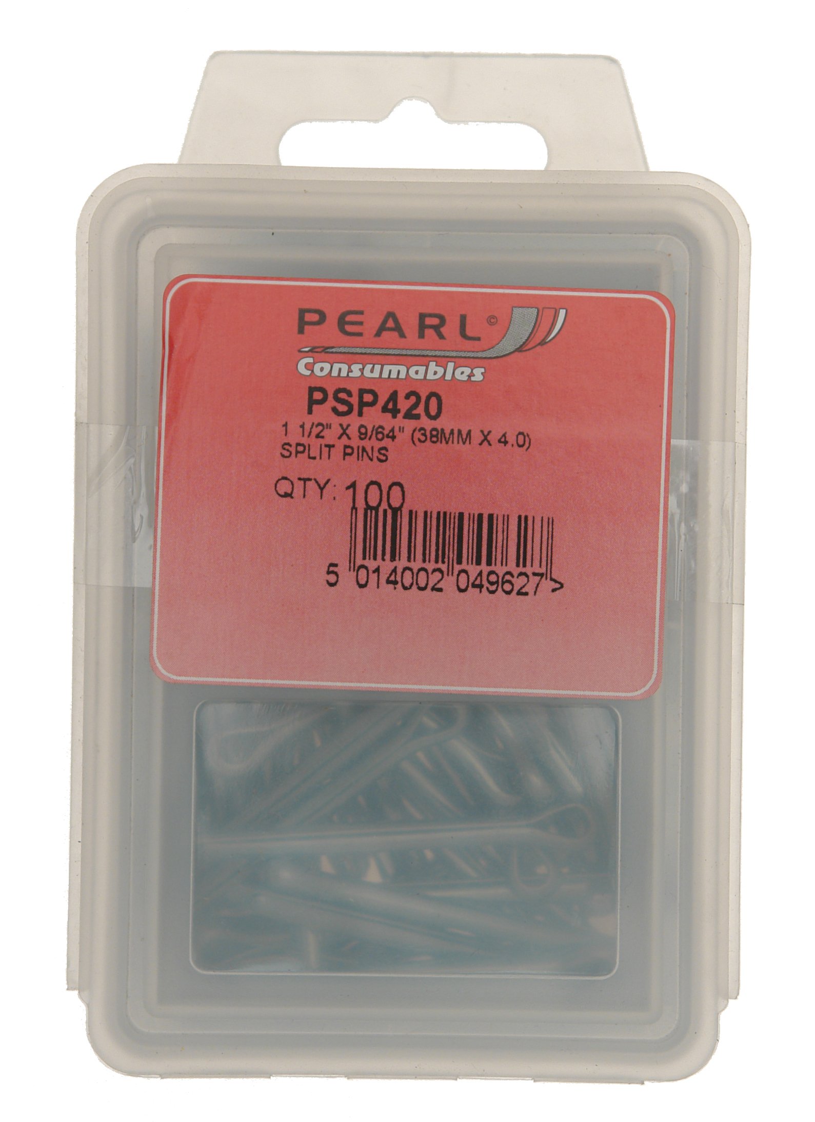 Pearl PSP420 Splinte, 38 x 3,6 mm, 100 Stück von Pearl Automotive