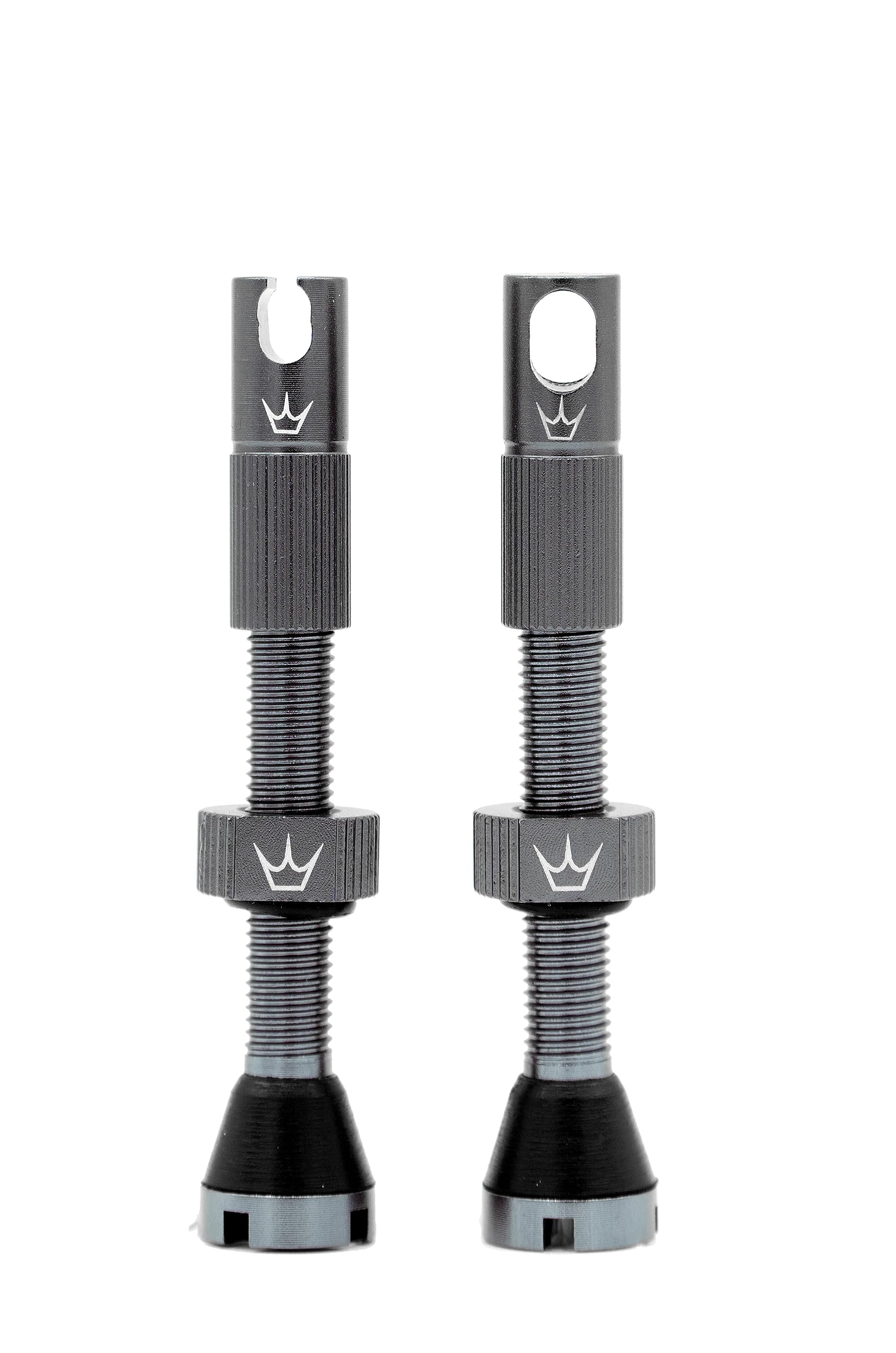 Peaty's X Chris King MK2 Tubeless Ventil Presta - Integrierter Speichenschlüssel & Ventilkernentfernungskappen, Mountainbike, Rennrad Fahrrad Reifen, Kompatibel einfügen, 7075 Aluminium- 42mm Schiefer Peaty's X Chris King MK2 Tubeless Ventil Presta - Integrierter Speichenschlüssel & Ventilkernentfernungskappen, Mountainbike, Rennrad Fahrrad Reifen, Kompatibel einfügen, 7075 Aluminium- 42mm Schiefer von Peaty's
