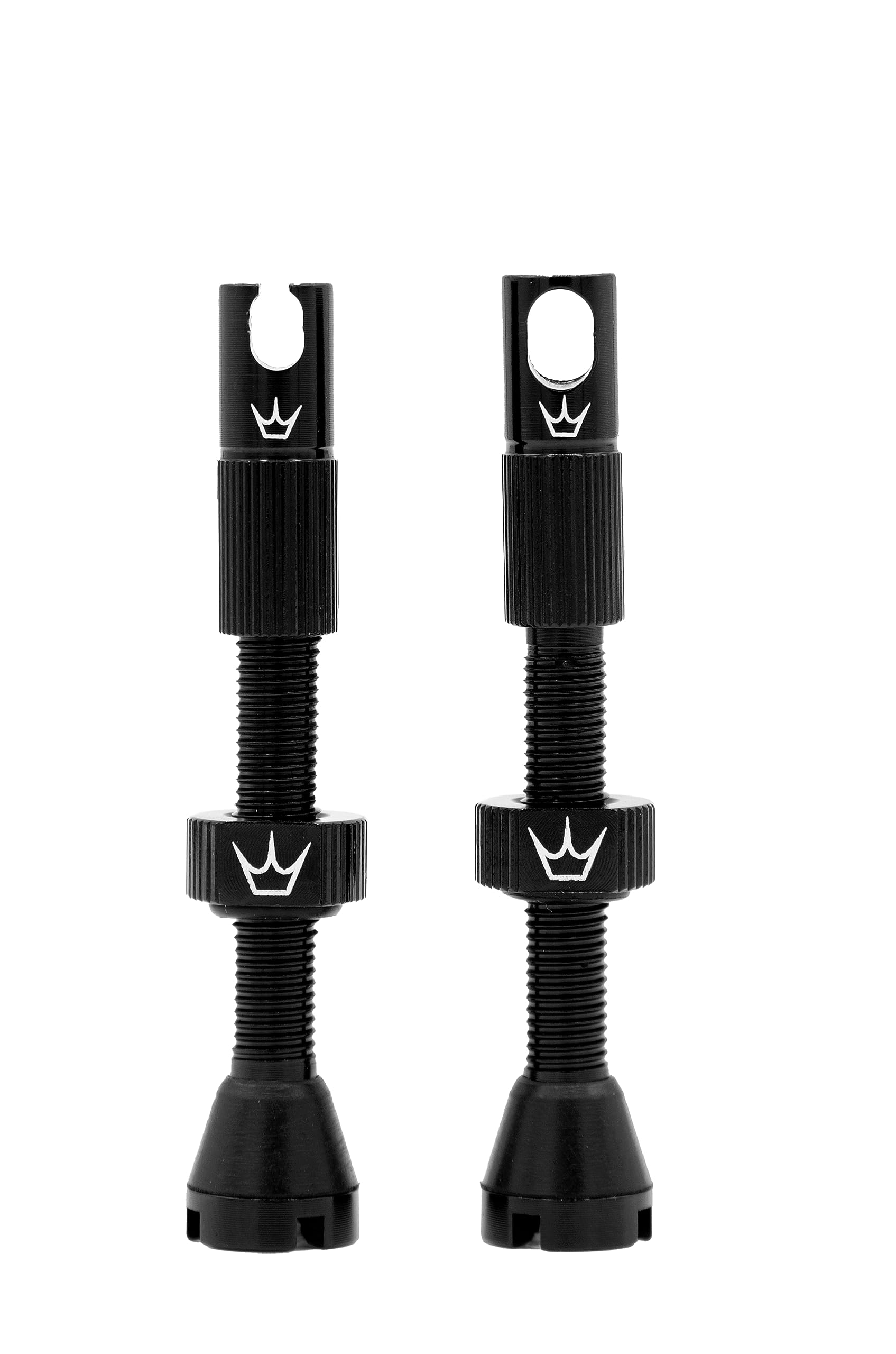 Peaty's X Chris King MK2 Tubeless Ventil Presta - Integrierter Speichenschlüssel & Ventilkernentfernungskappen, Mountainbike, Rennrad Fahrrad Reifen, Kompatibel einfügen, 7075 Aluminium - 42mm Schwarz Peaty's X Chris King MK2 Tubeless Ventil Presta - Integrierter Speichenschlüssel & Ventilkernentfernungskappen, Mountainbike, Rennrad Fahrrad Reifen, Kompatibel einfügen, 7075 Aluminium - 42mm Schwarz von Peaty's
