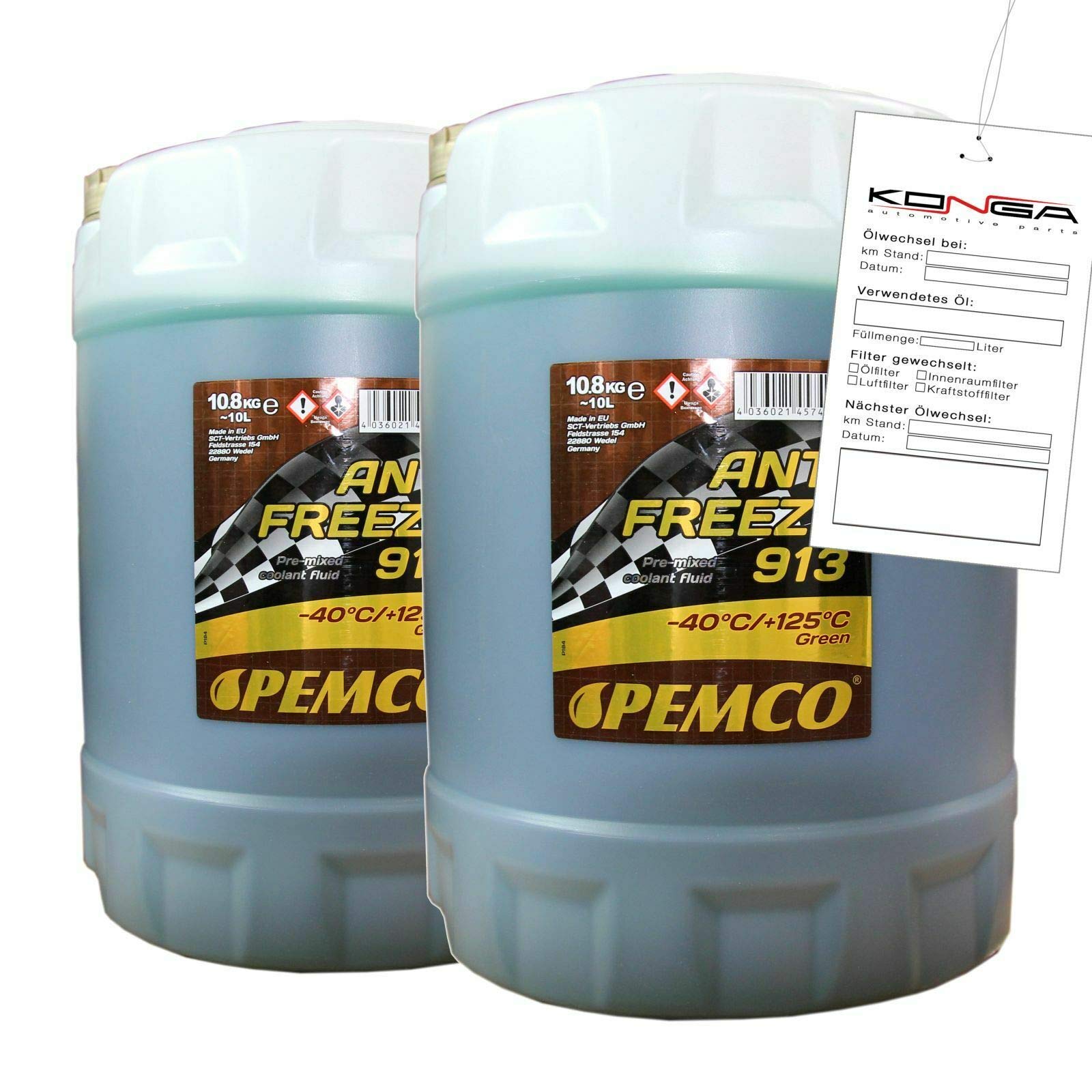 20 Liter PEMCO Antifreeze 913 Typ G13 Kühlerfrostschutz Fertiggemisch -40° 20 Liter PEMCO Antifreeze 913 Typ G13 Kühlerfrostschutz Fertiggemisch -40° von Pemco