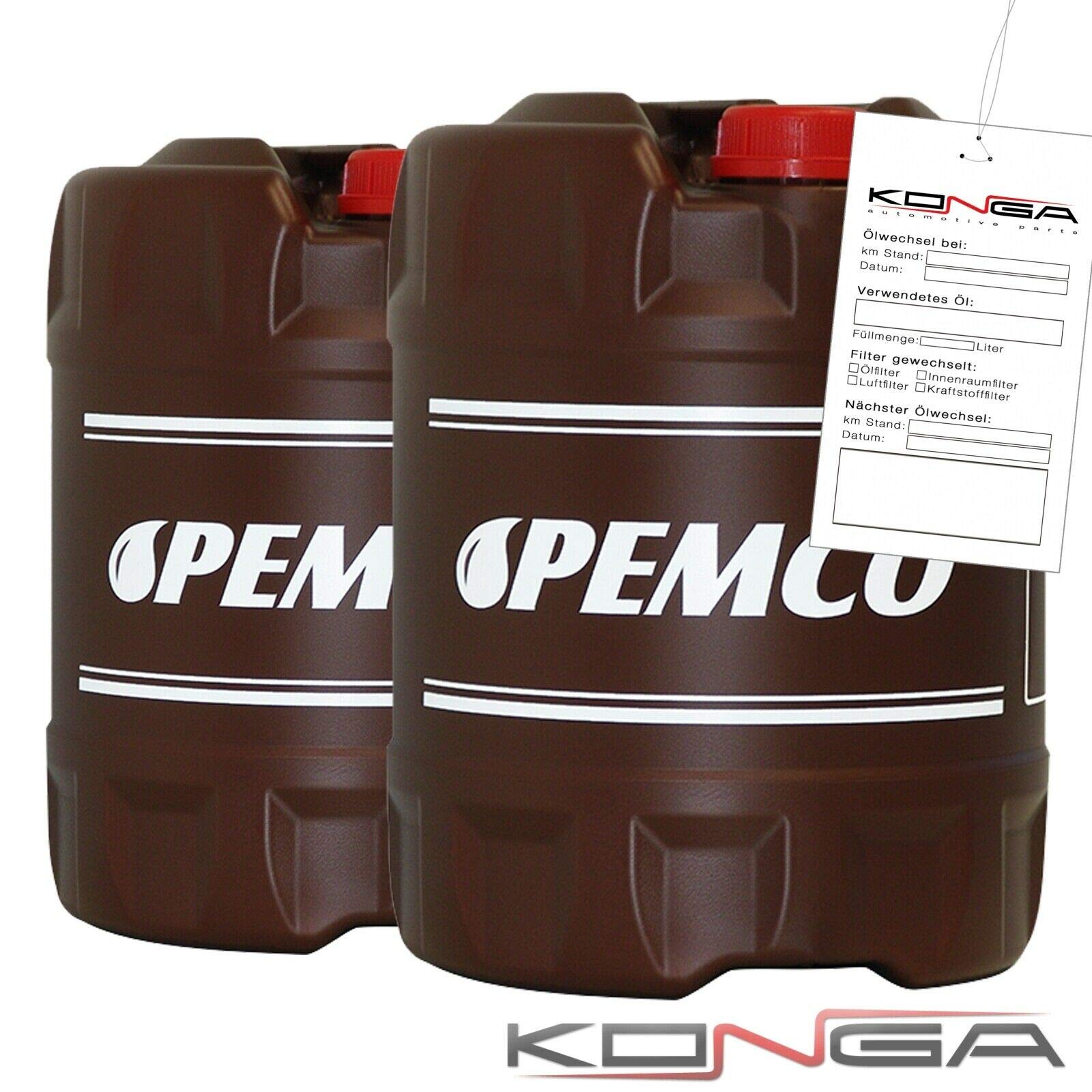 20 Liter PEMCO Hydro ISO HLP 32 Hydrauliköl Öl Hebebühne DIN 51524/2 VDMA 2431 von Pemco
