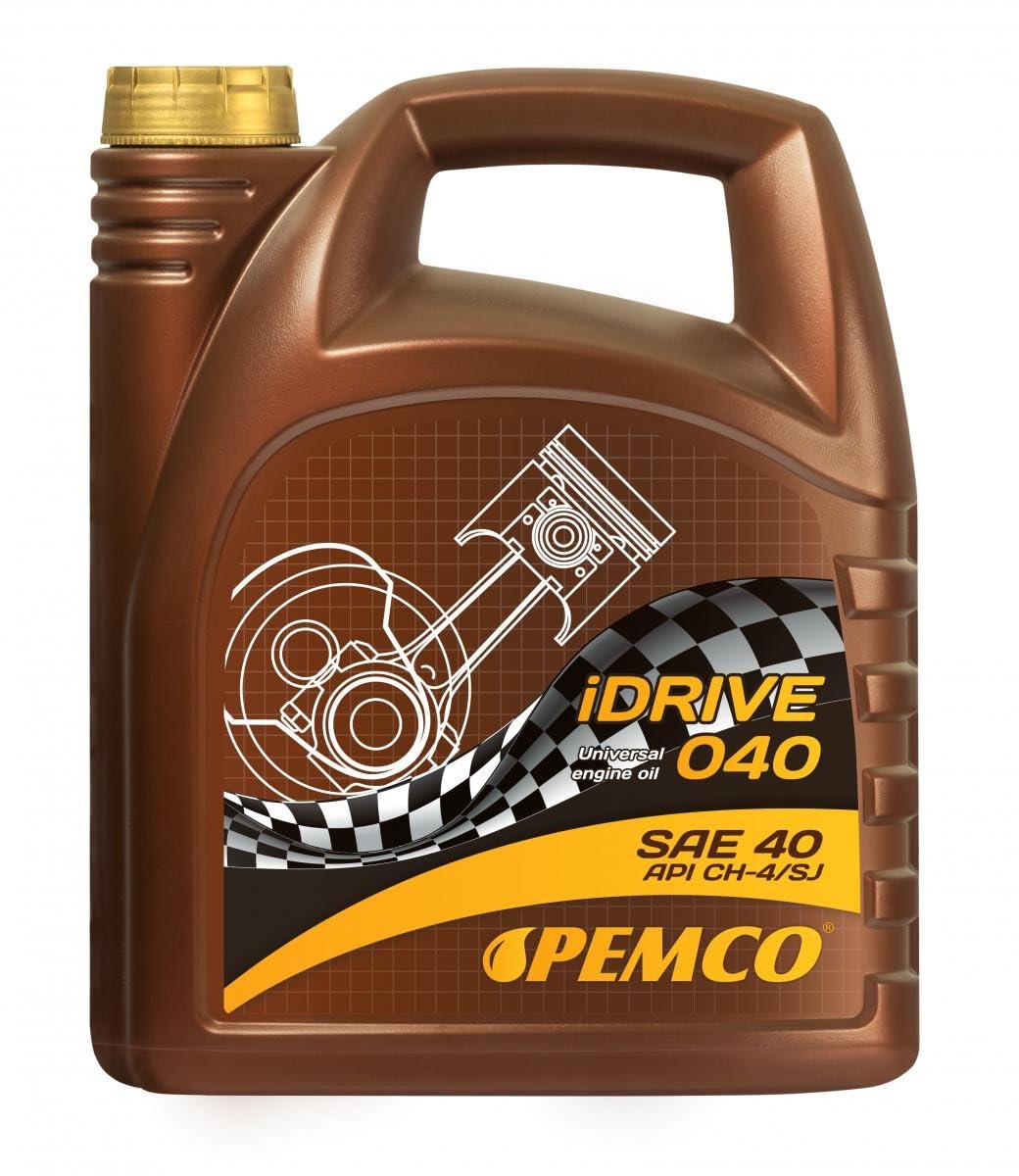 PEMCO Motoröl SAE 40 4 L für VW Golf IV Schrägheck (1J1) POLO (9N_) POLO (6N2) von PEMCO